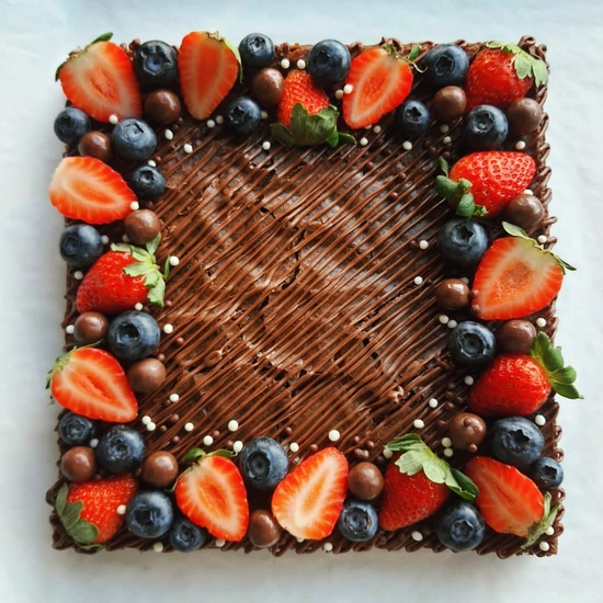 Brownie Cake - Bolo Brownie
